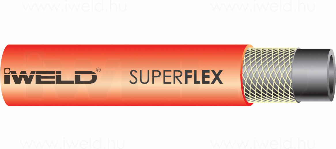  SUPERFLEX acetilén tömlő 12,5,x3,5mm