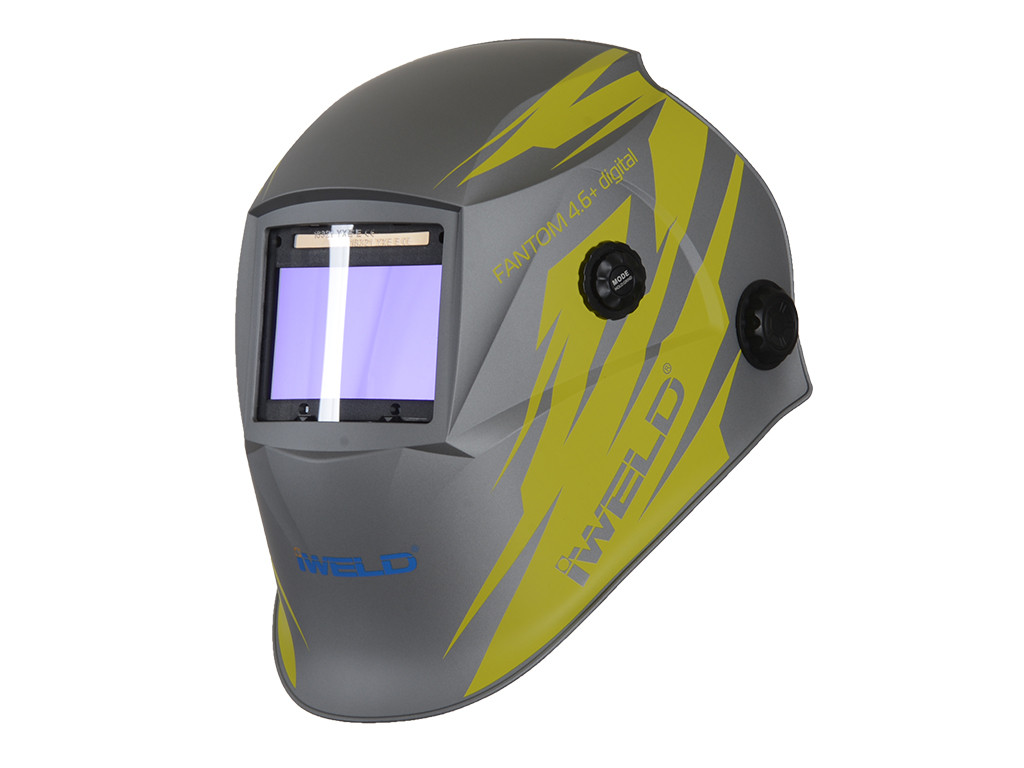 IWELD FANTOM 4.6+ DIGITAL Automata hegesztő fejpajzs (ezüst-metál)
