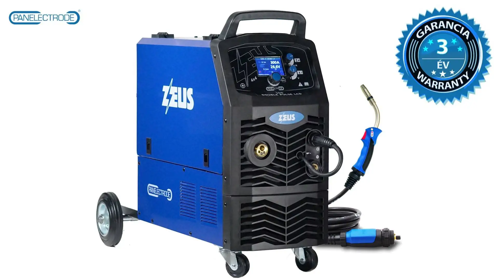 ZEUS 300 Double Pulse inverteres hegesztőgép