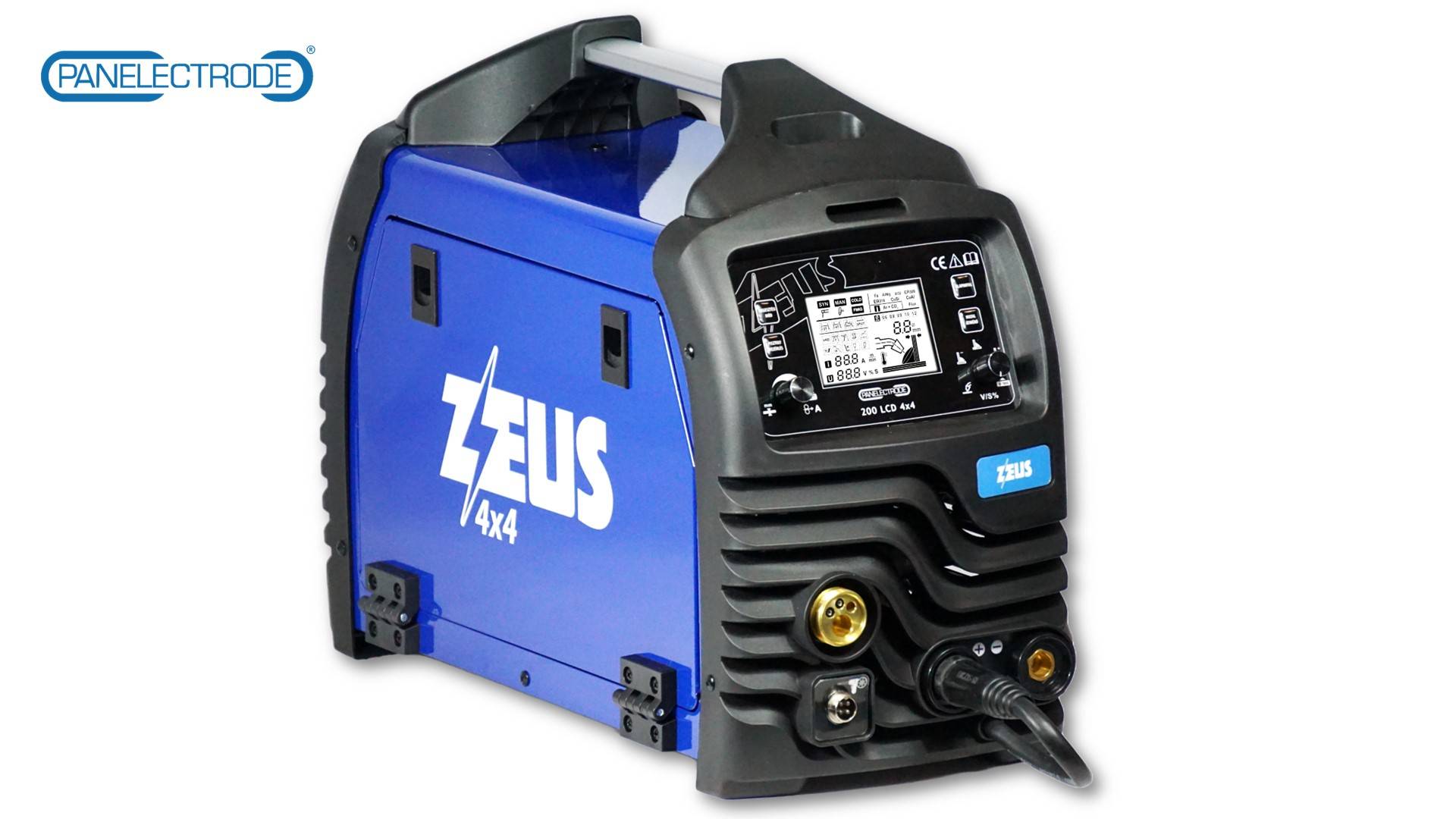 ZEUS 200 LCD 4x4 inverteres hegesztőgép