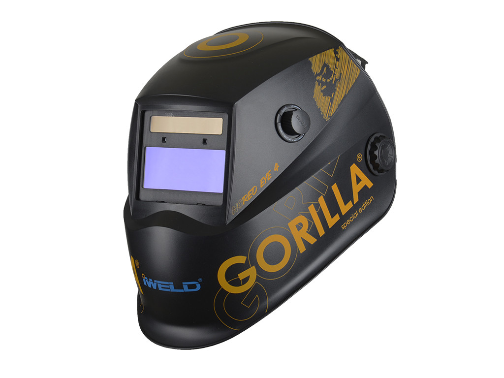 IWELD NORED EYE 4 BLACKBASE Gorilla Special Edition Automata hegesztő fejpajzs