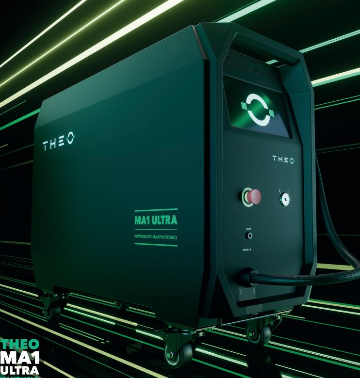 THEO MA1-ULTRA 2kW kézi lézerhegesztő gép huzalelőtolóval (KÉRJEN AJÁNLATOT)