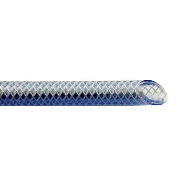 SZÖVÖTT áttetsző PVC cső 6x3,0mm