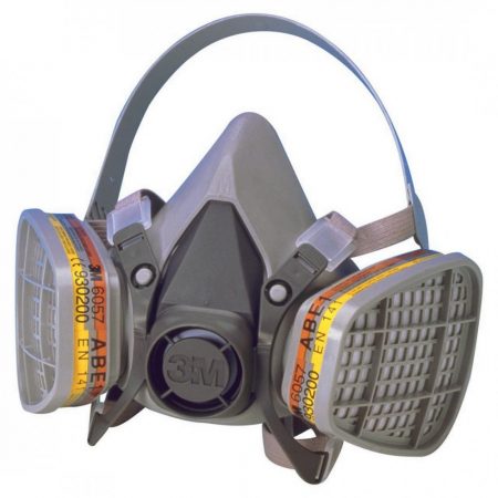 3M 6200 CSERÉLHETŐ BETÉTES FÉL-ÁLARC, KÖZEPES MÉRET