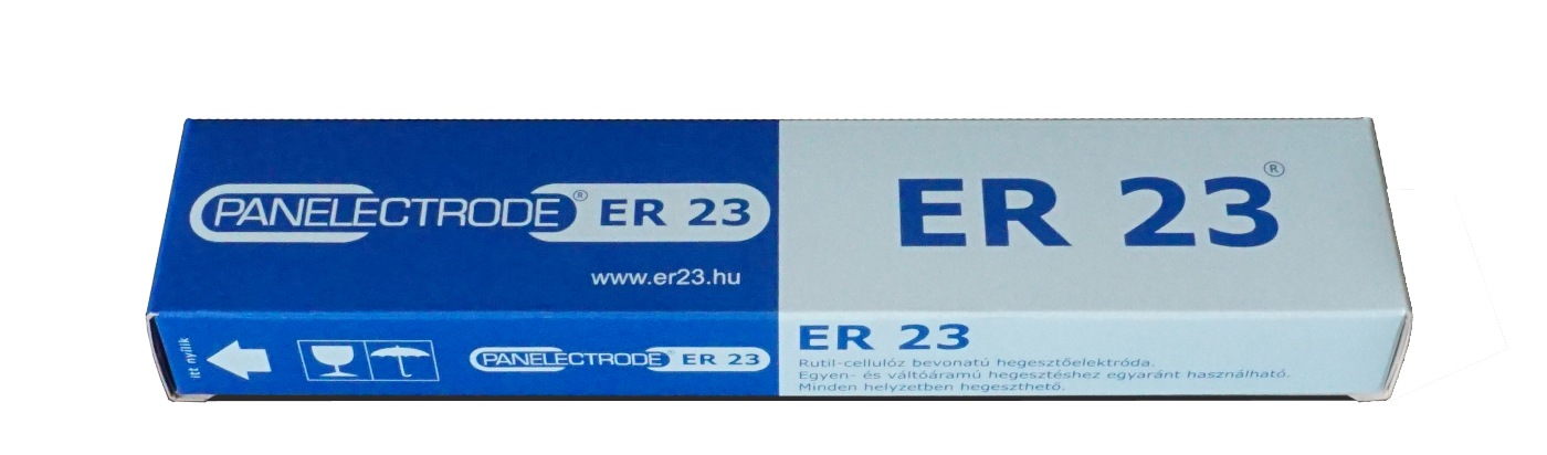 ER23 átm. 2,5mm elektróda 15 SZÁL/CSOMAG (SZÉNACÉL) RUTILOS