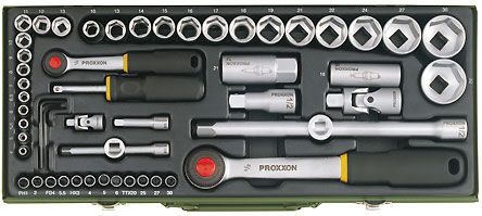 Proxxon 1/4"-1/2" 56 R. 4-32 MM Kulcskészlet 23.040