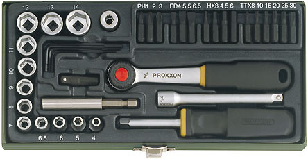 Proxxon 1/4" 38 R. 4-13 MM Kulcskészlet 23.070