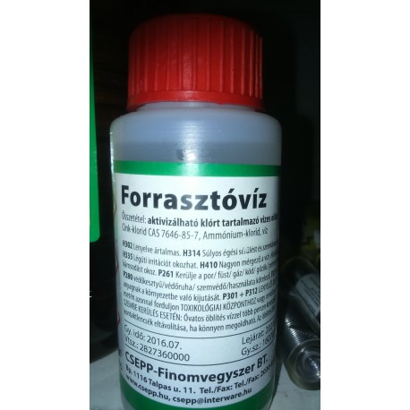 Forrasztóvíz, 0.5 L